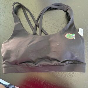 UF Gators Lulu Lemon Black Sports Bra